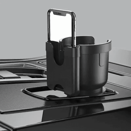Organisateur de rangement et support pour téléphone portable et tasse dans la voiture thumbnail 2