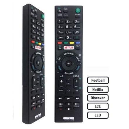 Télécommande pour Tous LCD Smart TV 3d Audio Football avec Touches Netflixe thumbnail 2