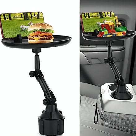 Plateau de Voiture Multifonction – Pour Porte-Gobelet thumbnail 2