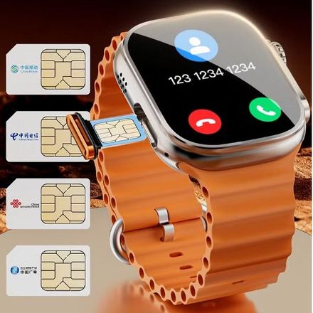Ws10 Ultra Montre Intelligente Wisme Super Amoled Gold thumbnail 1