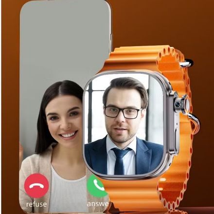 Ws10 Ultra Montre Intelligente Wisme Super Amoled Gold thumbnail 3
