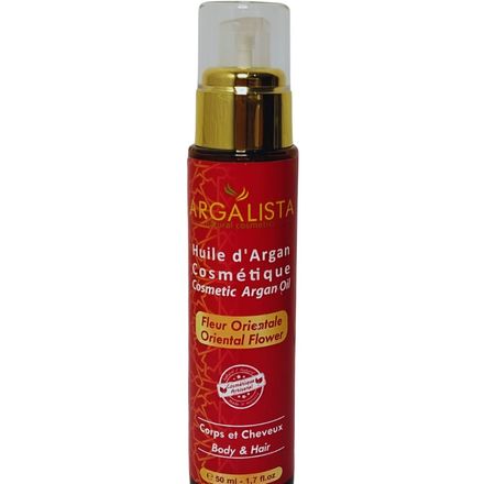 Huile d'argan cosmétique Aromatisée fleur orientale 50ML thumbnail 1