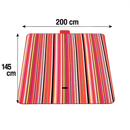 Tapis de Plage et de Pique-Nique – Multicolore thumbnail 2