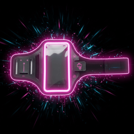 Brassard de Sport pour Smartphone – Édition Rose thumbnail 4
