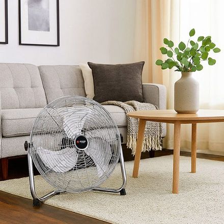 Ventilateur - 20 pouces - Aluminium - 3 vitesses - Sur socle thumbnail 2
