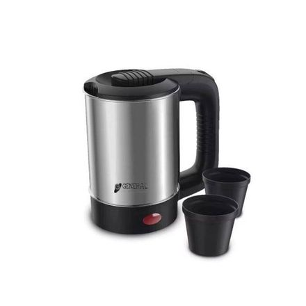 Bouilloire électrique - GENERAL - 0.6L - Acier inoxydable - 500 Watts - Arrêt automatique thumbnail 1