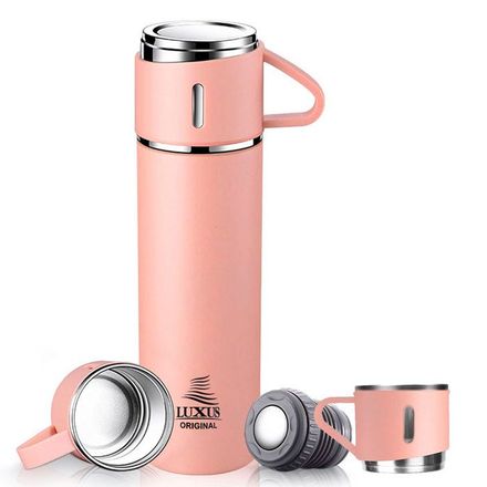 Thermos - LUXUS - Charleston - 500 ml - Rose - Isotherme double paroi thumbnail 1