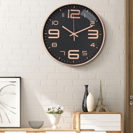 Horloge Murale - Pandiani - Style Moderne - Chiffres 3D - Diamètre 30 cm thumbnail 4