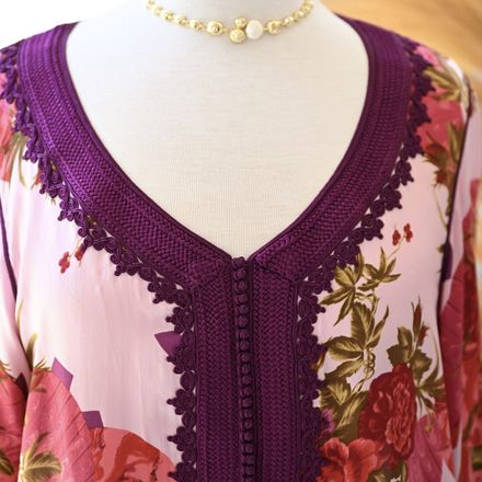 Caftan en soie thumbnail 2