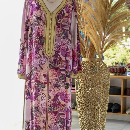 Caftan en soie thumbnail 1