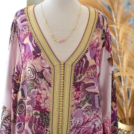 Caftan en soie thumbnail 2