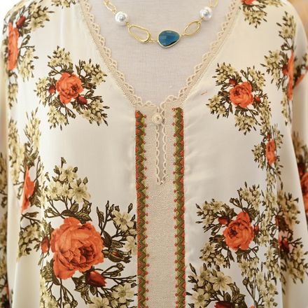Caftan en soie  thumbnail 3
