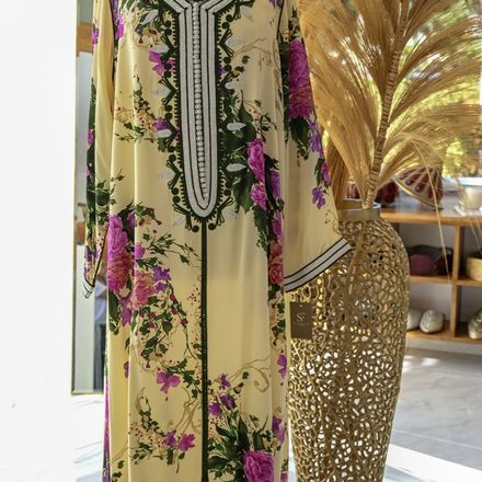 Caftan en soie  thumbnail 1