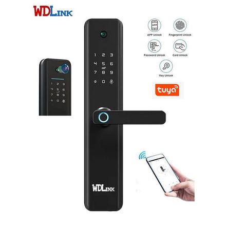 Serrure Intelligente Tactile + Caméra HD avec Tous Accessoires (WD07PB) thumbnail 6