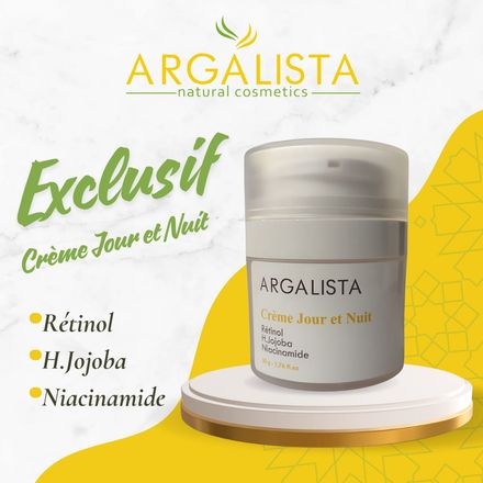 Pack Retinol  (Crème Jour et Nuit Retinol, Serum anti Cernes, Anti Poches) thumbnail 3
