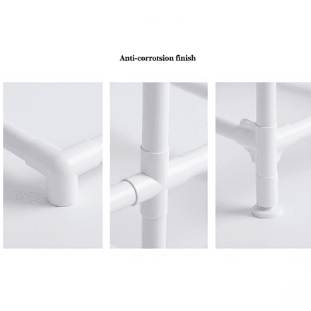Rangement Salle De Bain Au-dessus Des Toilettes – 3 Niveaux Design Moderne - Couleure Aleatoire thumbnail 4