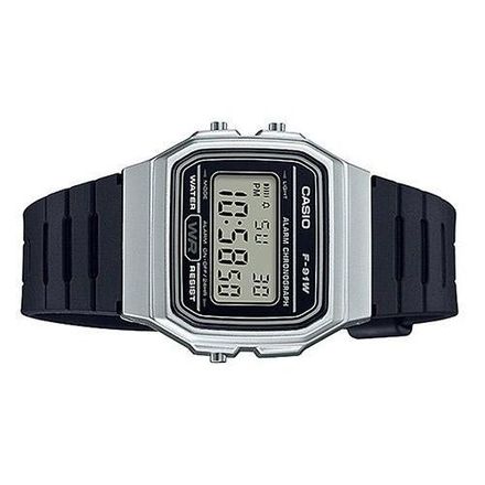 Montre Numérique homme Collection Précision confort commodité -F-91WM-7ADF thumbnail 4