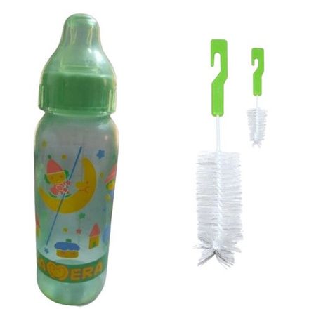 PAC 2PES brosses pour le nettoyage + bibérons 250ML (couleur aléatoire) thumbnail 1