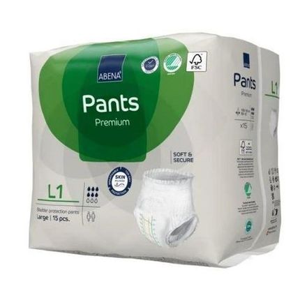 Sous-vêtements absorbants Pants Premium L1 (Pack de 6 x 15 unités) thumbnail 3