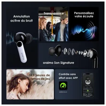 Écouteurs sans Fil FreePods 4 Véritables ANC thumbnail 3