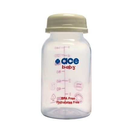 Biberons de conservation de lait ACE BABY à col standard, lot de 8 (140 ml), sans BPA thumbnail 2