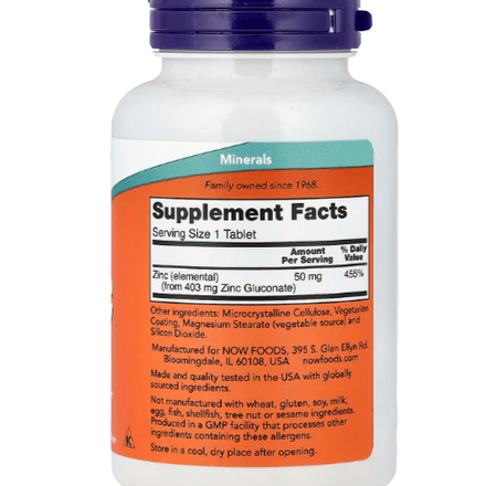 Zinc 50 mg (250 Comprimés) thumbnail 2