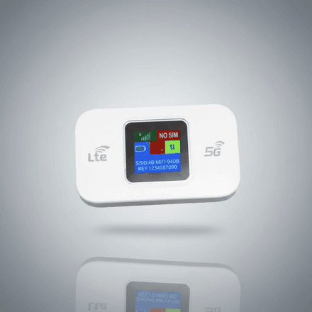 Hotspot WiFi 4G Mobile – Routeur WiFi Portable 4G LTE Haute Vitesse JioFi WD680 thumbnail 1