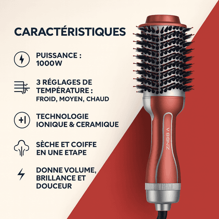Brosse Sèche-cheveux Professionnelle V-8235 thumbnail 2