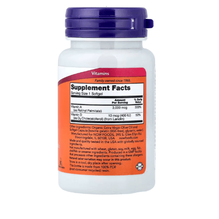 Vitamine A&D ,100 Capsules thumbnail 2