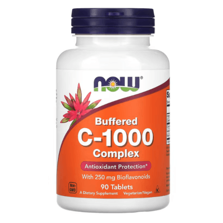 Vitamin C-1000 Complex with 250 mg of Bioflavonoids, Buffered, Antioxidant Protection  , 90 Comprimés thumbnail 1