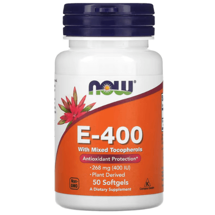 Vitamine E-400, 268 mg (400 UI), 50 Capsules thumbnail 1