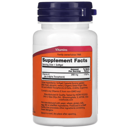Vitamine E-400, 268 mg (400 UI), 50 Capsules thumbnail 2