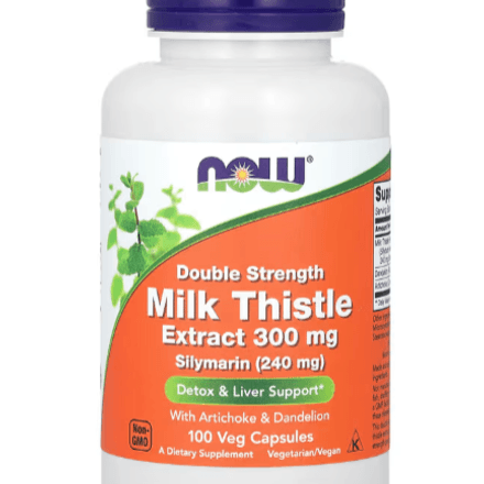  Milk Thistl, 300 mg -  Détox et soutien du foie - 100 Capsules Veg thumbnail 1