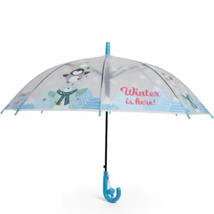 Parapluie Enfants Avec Sifflet Design Hivernal Magique thumbnail 1
