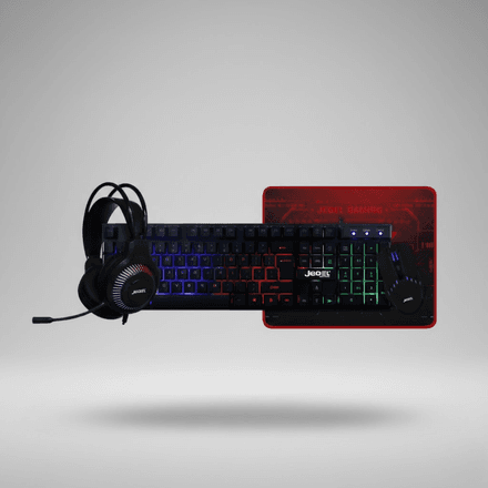 Ensemble Gaming 4-en-1 : clavier, souris, casque et tapis de souris thumbnail 2