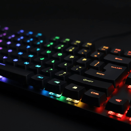 Ensemble Gaming 4-en-1 : clavier, souris, casque et tapis de souris thumbnail 7