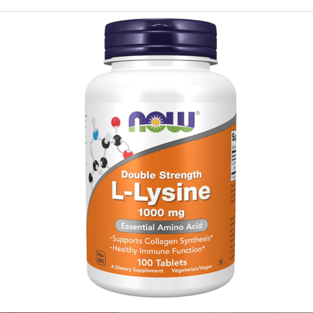 L-Lysine Hydrochloride 1,000 mg, Double Strength, Amino Acid, 100 Tablets thumbnail 1