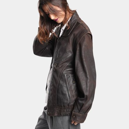 VESTE EN CUIR thumbnail 3