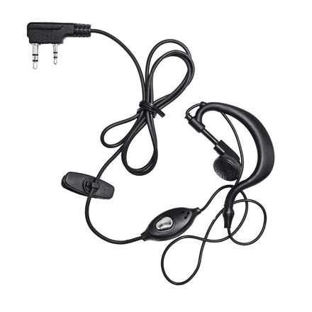 Casque Talkie-Walkie 2 Broches K-Port avec Micro-Haut-Parleur – Compatible Baofeng UV-5R, UV-82, BF-888S thumbnail 2