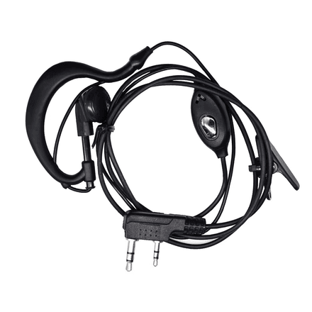 Casque Talkie-Walkie 2 Broches K-Port avec Micro-Haut-Parleur – Compatible Baofeng UV-5R, UV-82, BF-888S thumbnail 3