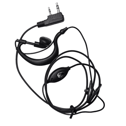 Casque Talkie-Walkie 2 Broches K-Port avec Micro-Haut-Parleur – Compatible Baofeng UV-5R, UV-82, BF-888S thumbnail 6