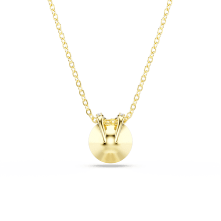 Pendentif Bella V Taille ronde, Rouge, Doré à l’or 18 carats  thumbnail 4