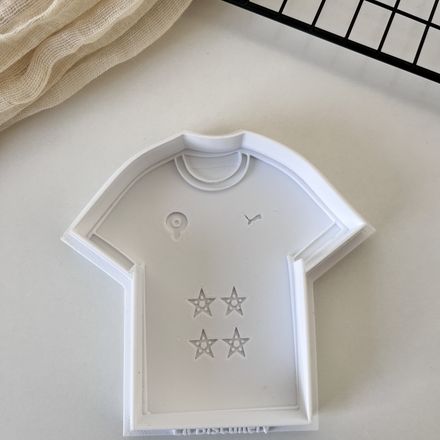 Set Emporte Pièces + Tampon Maillot Du Maroc thumbnail 2