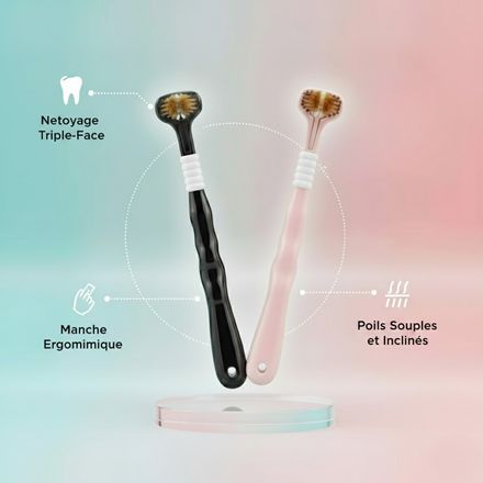 Brosse a dents 3 faces thumbnail 3