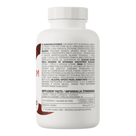 Magnesium Glycinate 400 Mg 90 Capsules | Magnésium Bisglycinate | Énergie | Muscles | Sommeil thumbnail 3