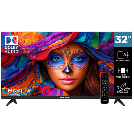 32 Hd Smart Android Tv Panneau A+, Dolby Audio, Wi-fi, Hdmi/usb, Youtube + Support Gratuit thumbnail 3