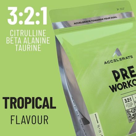 Pre-workout 400 G Tropical 50 Servings  thumbnail 5
