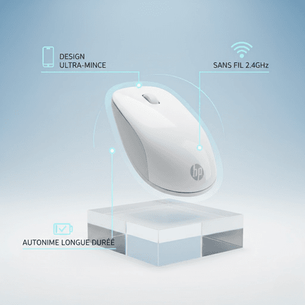 Souris Bluetooth Z5000 Blanche – Design Élégant Et Connexion Sans Fil thumbnail 2