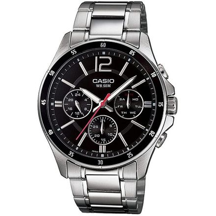 Montre Analogique En Acier Inoxydable thumbnail 1
