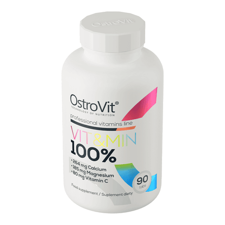 100% Vit&min – 90 Tablettes | Multivitamines & Minéraux Pour Énergie, Immunité & Bien-être thumbnail 2